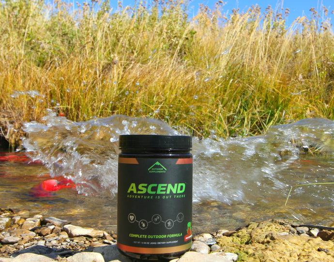 ASCEND - The OUTDOOR Performance Drink makes the difference OUTDOORS
