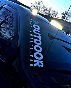 OUTDOOR Supplements Large Decal - OutdoorSupplements