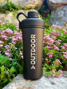 Insulated OUTDOOR Supplements shaker bottle - OutdoorSupplements